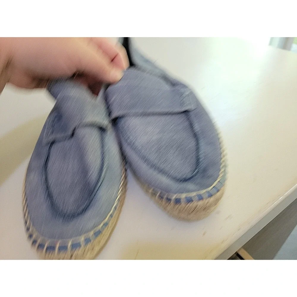Vince blue suede